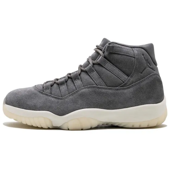 Jordan 11 Retro Pinnacle Grey Suede