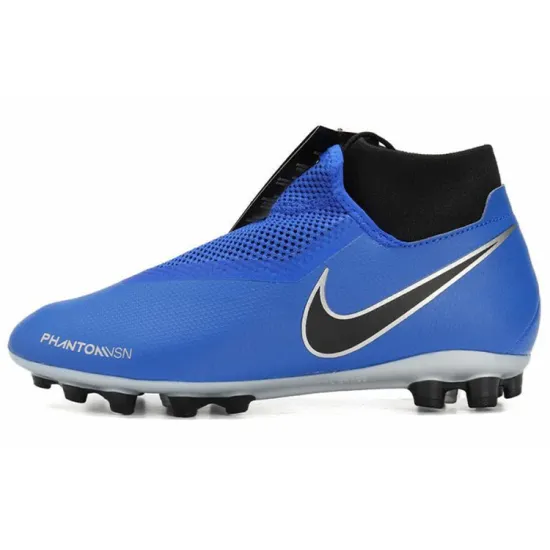 Nike Phantom Vision Football Shoes Men Mid-top Blue