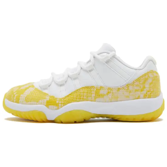 Jordan 11 Retro Low Yellow Snakeskin Women's