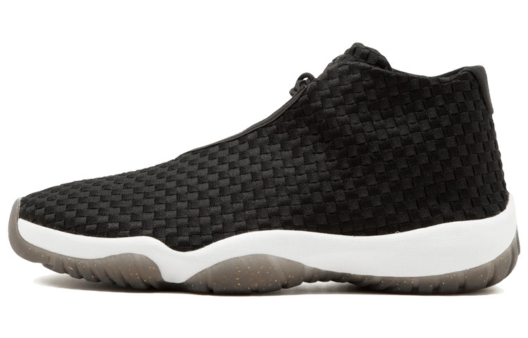 Jordan Future Black White Gold