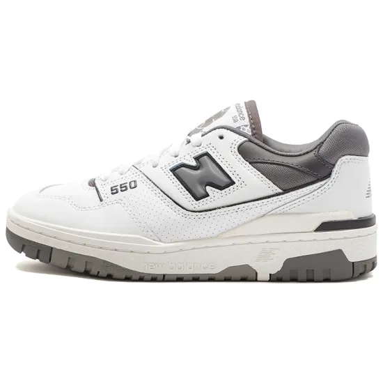 New Balance 550 White Grey Dark Grey