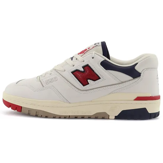 New Balance 550 Aime Leon Dore White Navy Red