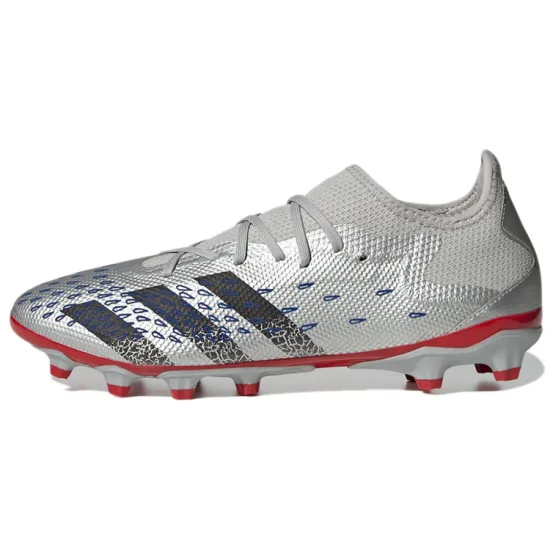 Adidas Predator Freak .3 Football Shoes Men Low-top Silver Gray