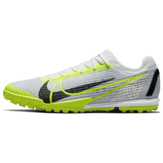 Nike Mercurial Vapor 14 Football Shoes Unisex Low-top Grey/Green
