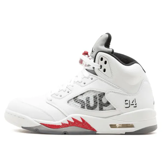 JORDAN 5 Retro Supreme White