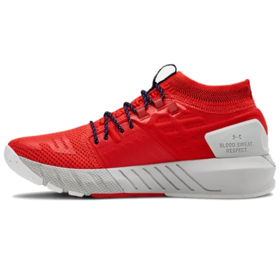 Under Armour Project Rock 2 Blood Orange Halo Grey Women's