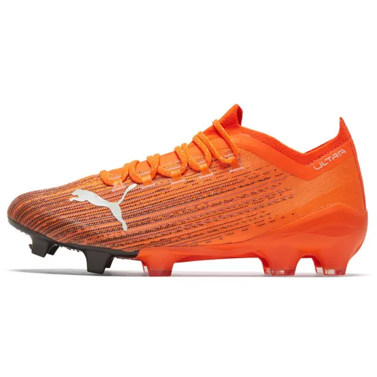 Puma Football Shoes Men Low-top Orange/Black