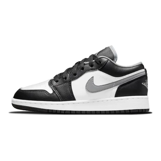 Jordan Kids Air Jordan 1 Low 'Black/Grey/White' Sneakers