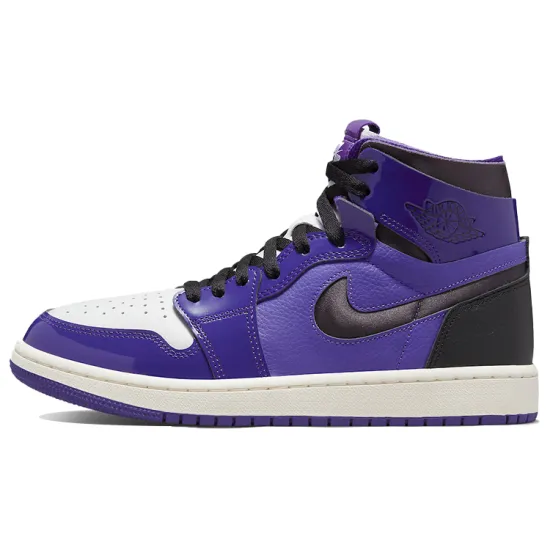 Jordan 1 High Zoom Air CMFT Purple Patent Women's