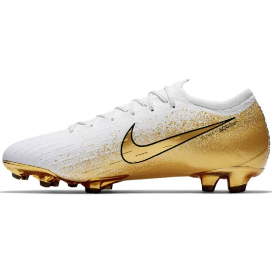 Nike Vapor 12 Elite SE FG White Metallic Gold