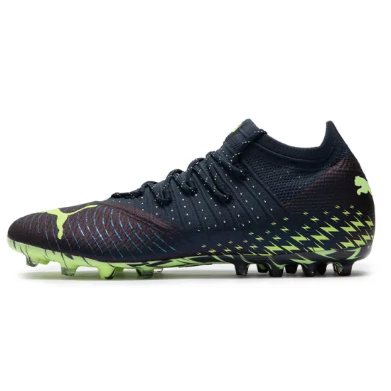 Puma Future Z Football Shoes Men Low-top Purple/Green