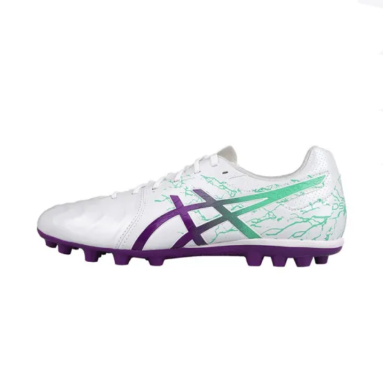 Asics DS LIGHT Football Shoes Unisex Low-top White/purple