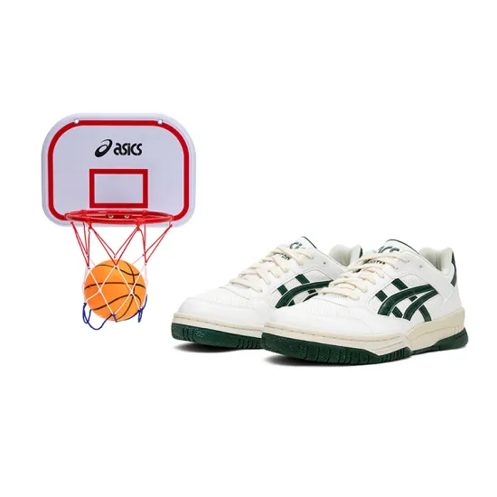 Asics Gel Spotlyte Vintage Basketball Shoes Unisex Low Top Forest Green