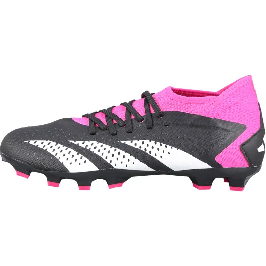 adidas PREDATOR ACCURACY.3 Football Shoes Men Low-top Core Black / Cloud White / Team Shock Pink 2