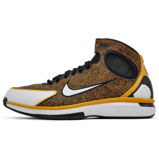 Nike Air Zoom Huarache 2K4 Laser Kobe Black Gold