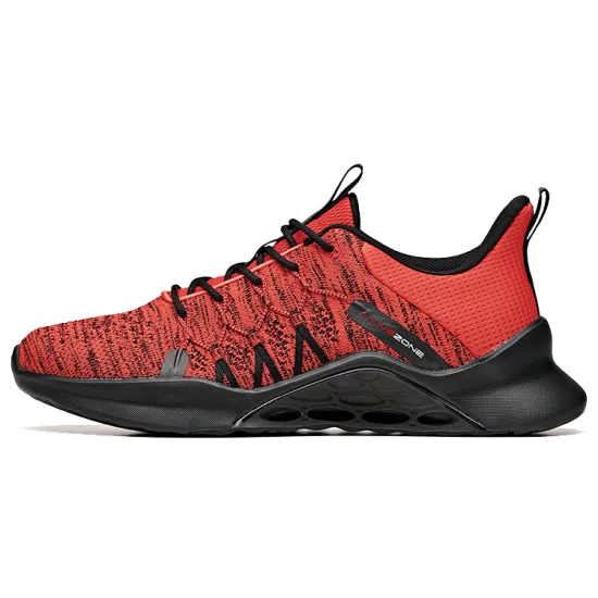 ANTA Variety Training Collection Training Shoes Men Low-Top Fluorescent Laser Red/Black