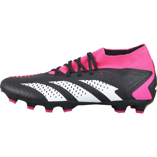 adidas Predator Accuracy.2 Football Shoes Men Low-top Core Black / Cloud White / Team Shock Pink 2