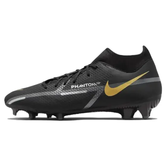 Nike Phantom GT2 Academy DF MG 'Black Metallic Gold'