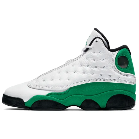 Jordan 13 Retro 'White Lucky Green' GS