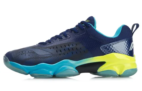 Li Ning Sonic Boom Textile, Synthetic Leather, TPU Cushioning Breathable Abrasion Resistant Slip Resistant Rebound