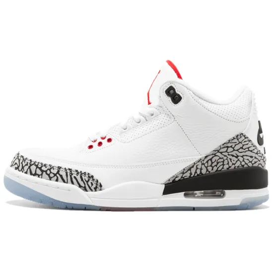 Jordan 3 Retro Free Throw Line White Cement