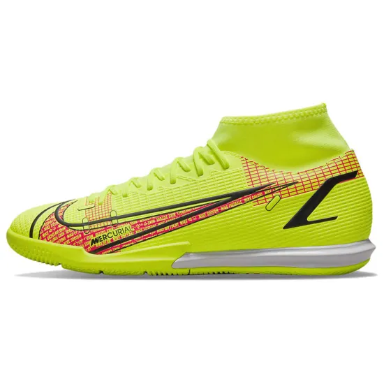 Nike Mercurial Superfly 8 Football Shoes Men Mid-top Green/Black
