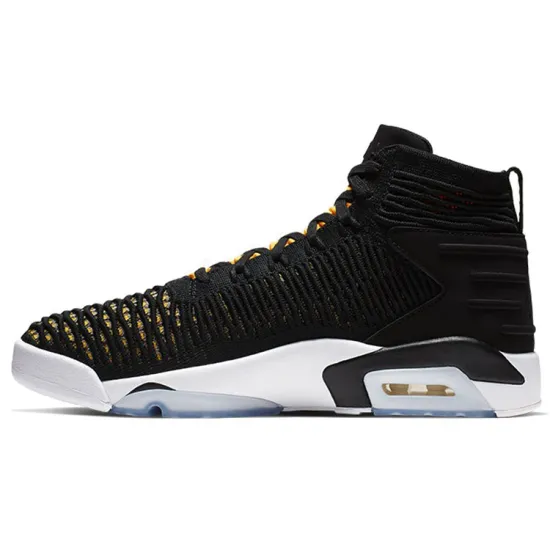 Air Jordan 23 Vintage Basketball Shoes Men Mid-top Black/yellow