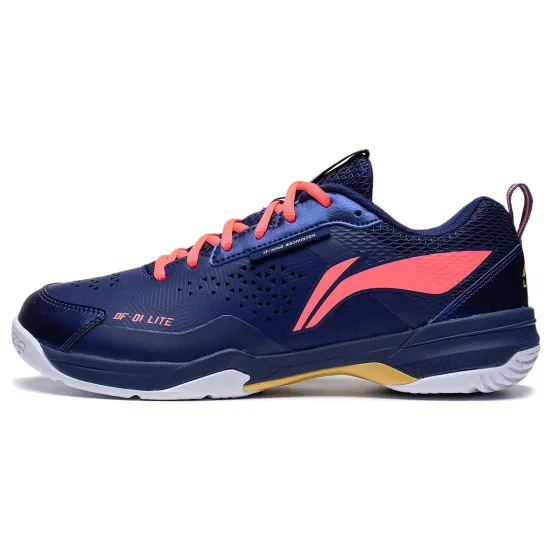 LINING Badminton Shoes Unisex Low-Top Blue Red