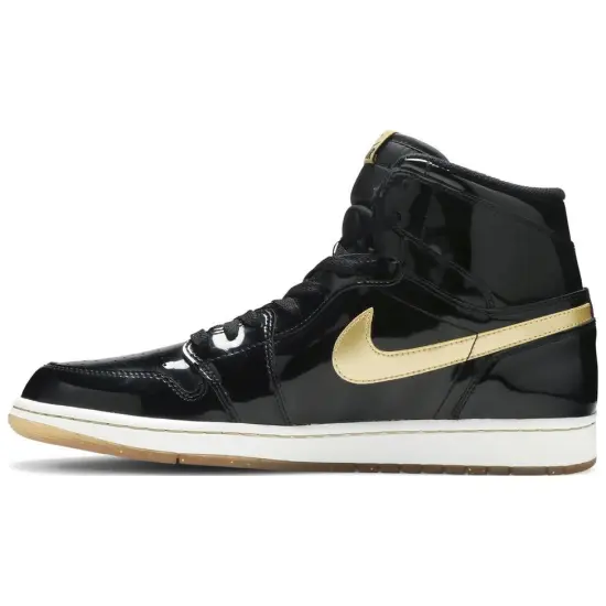 JORDAN 1 Retro Black Metallic Gold 2013