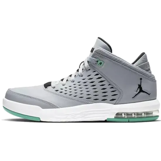 Jordan Flight Origin 4 Vintage Basketball Shoes Men Mid-top Grey/Green