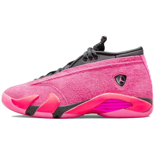 Jordan 14 Retro Low Shocking Pink Women's