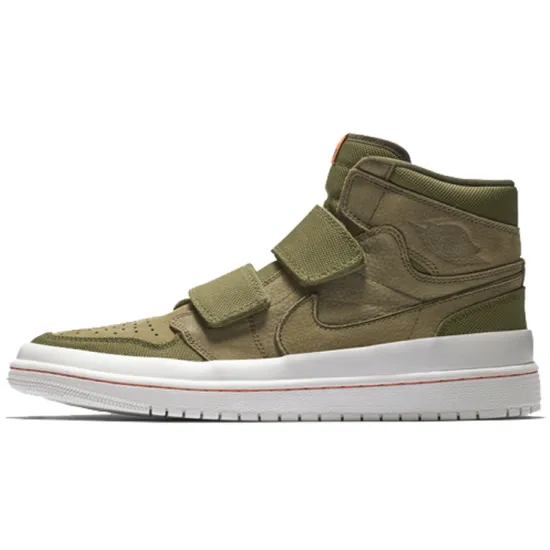 Jordan 1 Retro High Double Strap Olive Canvas