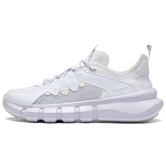 LINING Essence Vintage Basketball Shoes Men Low-Top Standard White