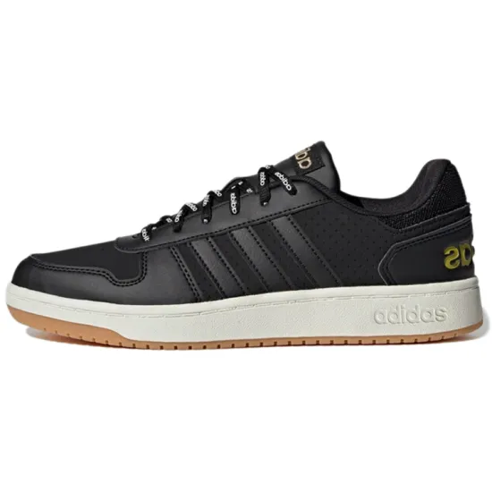 Hoops 2.0 Adidas Neo Mid 'Black White Tint Gum'