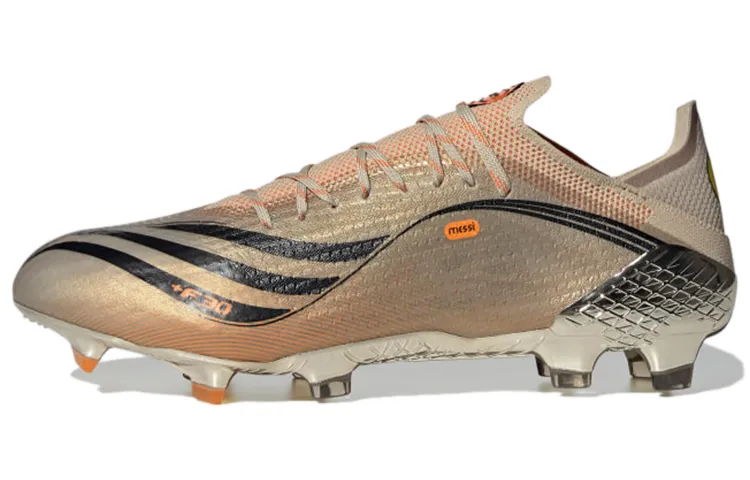 Adidas Messi FG Firm Ground Pu Cushioning Slip Resistant Abrasion Resistant Impact Resistant Soccer Shoes Men's