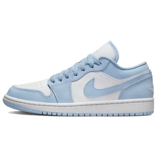 JORDAN 1 Low White Ice Blue Women's