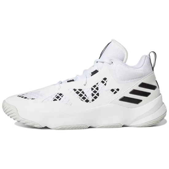 Adidas Pro Next Vintage Basketball Shoes Unisex Mid-top Black/white