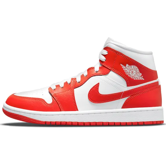 Jordan Air Jordan 1 Mid 'Habanero Red' Sneakers