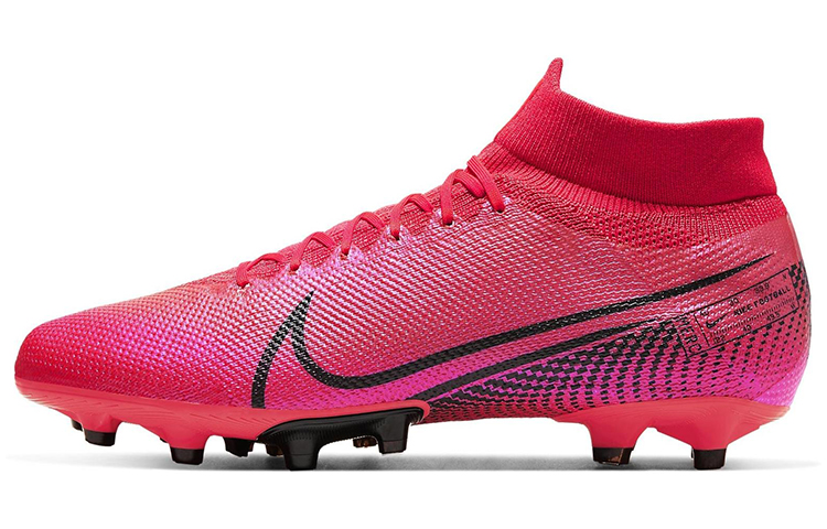 Nike Mercurial Superfly 7 Mercurial 13 Pro AG artificial grass football boots for men and women, pink