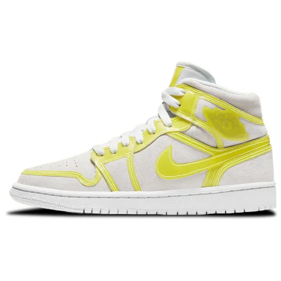 Jordan 1 Mid Opti Yellow Women's