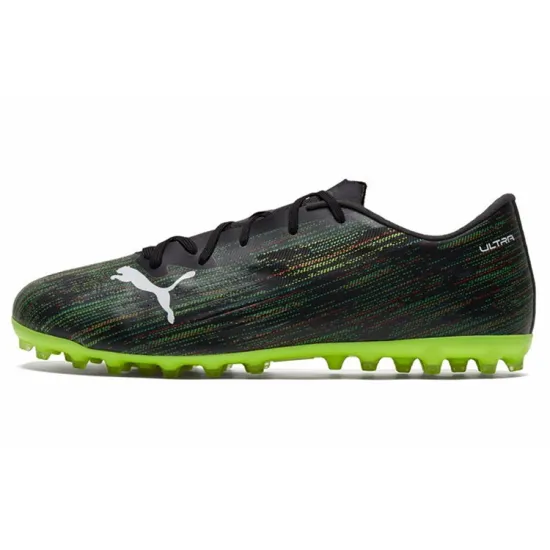 Puma Ultra 2.2 FG AG Black Yellow Alert GS