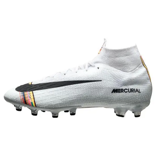 Nike Mercurial Superfly 6 Elite Ag Pro White Black