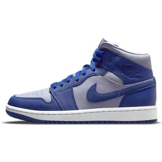 Jordan 1 Mid SE Iron Purple Deep Royal Women's