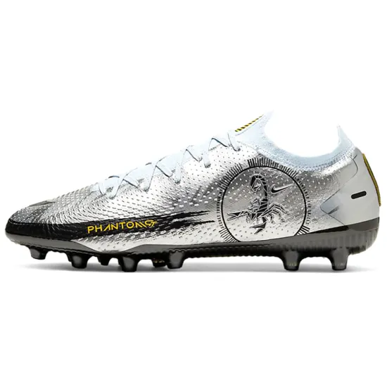 Nike Phantom GT Football Shoes Unisex Low-top Gray/Silver
