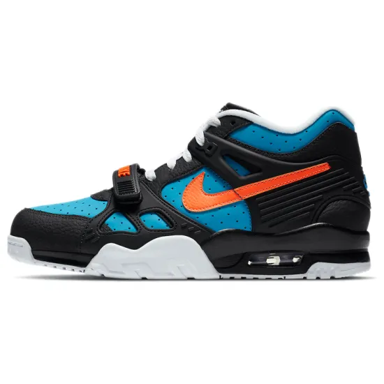 Nike Air Trainer 3 Black Total Orange Laser Blue