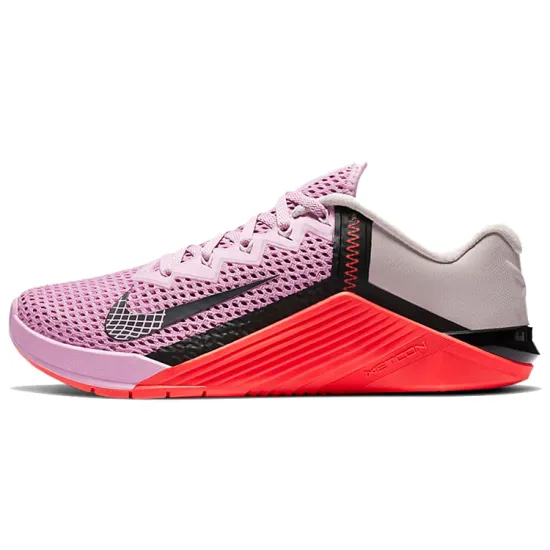 Nike Metcon 6 Training Shoes Women's Low-top Pink/Gray