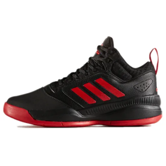 adidas Runthegame Vintage Basketball Shoes Men Mid-top Black/Red