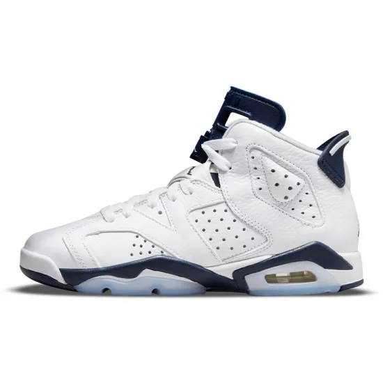 Jordan Kids Air Jordan 6 Retro 'Midnight Navy 2022' Sneakers