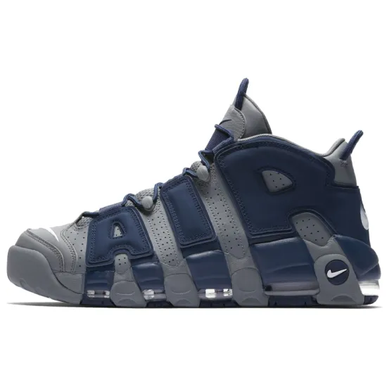 Nike Air More Uptempo Cool Grey Midnight Navy
