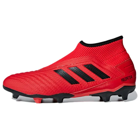 adidas Predator 19.3 Laceless FG 'Active Red Black'